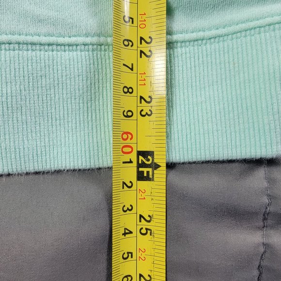 Vineyard Vines Womens Medium Green Embroidered Whale Shep Shirt Lightweight Warm - Picture 11 of 11